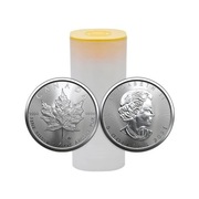 srebrna moneta 1 oz Kanadyjski Liść Klonu - 25 szt.