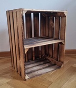Drewniana Skrzynka Opalana 50x40x30