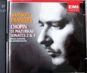 CHOPIN Mazurki Sonaty Samson Francois EMI 2 CD)