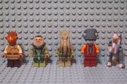 Lego Star Wars figurki Poggle the Lesser  Ackbar Sebulba Bistan Nute Gunray
