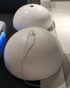 Biała Lampa Wisząca nad stół salonowa W Stylu Vint