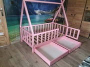 łóżka dziecięce tipi domek antresola klasyczne