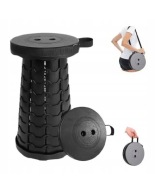 SKŁADANY TABORET STOŁEK TELESKOPOWY PRZENOŚNY KRZESŁO WĘDKARSKIE KEMPINGOWE