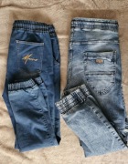 Joggery męskie jeans spodnie 2 sztuki W34/L32 (XL)