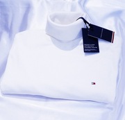 Tommy Hilfiger  sweter golf S cream cotton kaszmir th prada susu amiri