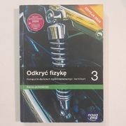 Nowa fizyka odkryć fizykę podręcznik 3 zakres podstawowy edycja 2024 
