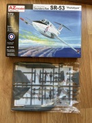 SR-53 Prototype  AZ Model 7578  1:72 + złom 