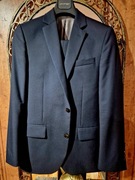 Klasyka w Granatowym Wydaniu - GARNITUR WINONA GRANAT SLIM WEŁNA 170/92/82