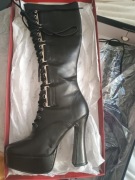 Buty Pleaser Electra-2029 czarne r 38