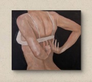 "Underwires" obraz olejny 60x50cm, oryginał