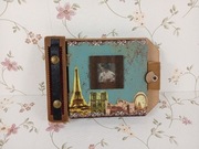 Ręcznie robiony album na zdjęcia Scrapbooking Hand made 32 zdjęcia