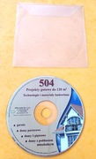Projekty gotowe domów,garaży etc,płytka CD,br.śladów użycia