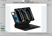 Etui smartcase magnetyczne klawiatura touchmad do ipad 10,9, 11