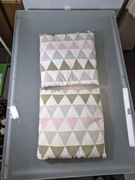 IKEA Annebet Dwie Poduszki Dekoracyjne 40x40 Kolorowe Trójkąty