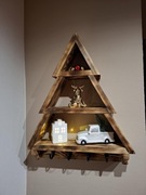 Drewniana dekoracja świąteczna