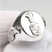 Sygnet herbowy herb HALLER