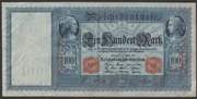 Niemcy 100 marek 1910 - F.089