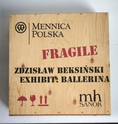 Baletnica, Zdzisław Beksiński, Srebrna moneta