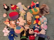 Zestaw Pakiet ponad 20 pluszaków wyprane angry birds, myszka Miki 