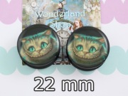 22mm Venom Snake nowe plugi kot cheshire czarne VS59
