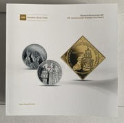 Zestaw folderów do monet Rocznica urodzin Jana Pawła II - 60 sztuk