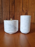 kubek + pojemnik na waciki