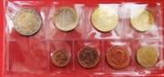 Luksemburg   Kompletny    Zestaw euro 2017 r   kpl  8 sztuk  mennicze  !!