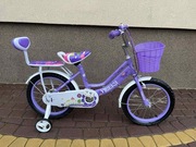 Rowerek dziecięcy 16 cali Fioletowy Nowy 