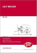 katalog części Prasa Lely Welger RP 245