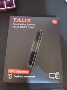 Pamięć RAM DDR5 Lenovo Talix 16GB (16GBx1) 5600MHz 1.2V DIMM