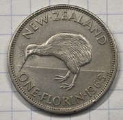 01132 Nowa Zelandia 1 floren 1965 