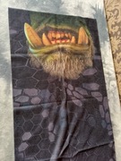 Komin bandana czaszka szkielet 