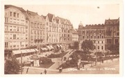 LWÓW. Plac Halicki i ul. Wałowa- 1929 STAN!