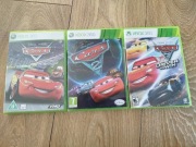 Zestaw gier Cars Auta 1-3 Xbox 360 stan bardzo dobry.