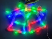 Dzwonki dzwoneczki XXL  ozdoby świąteczne LED 
