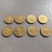 8 monet  2 złote lata 2000-2010