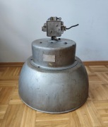Duży industrialny reflektor/klosz warsztatowy Vintage