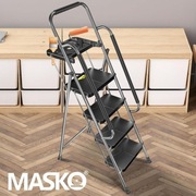 Nowa Drabina Aluminiowa 4-stopniowa Obciążenie do 150kg