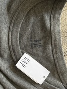 Bluzka damska GAP, długi rękaw, nowa z metką – S / EU 34 – Heather Grey