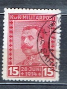 OA Bośni  Mi 122 kas. 11 1/2 katalog 15 euro