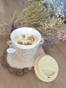 Świeca sojowa handmade w ceramicznym kubku termicznym