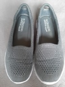 Buty damskie slip  on popielate 40
