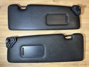 BMW e46 Daszki czarne Osłony M-pakiet przeciwsłoneczne BMW E46