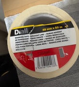 Taśma maskująca 48mmx50m 3szt Diall