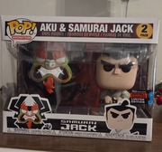 Funko pop Samurai Jack & Aku   2pack 