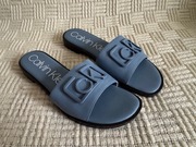 Klapki Calvin Klein niebieskie rozmiar 38