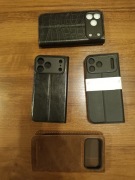 Etui skóra naturalna iPhone 17 pro Max 4 sztuki Nowe