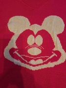 Różowy sweterek Myszka Miki,Oversize,