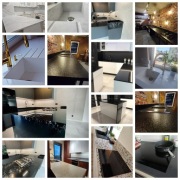 Blaty Kuchenne Łazienkowe Kamienne Spiek Marmur Terazzo na Wymiar 