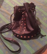 Atmosphere_Torebka/ Worek_Czarny /Skóra Eko_Lux